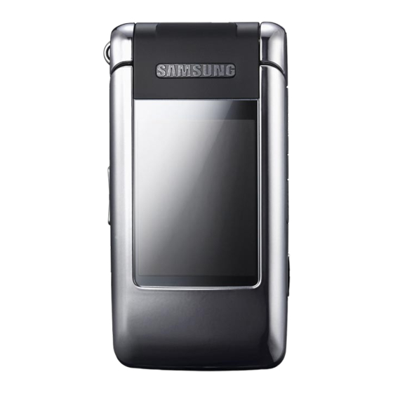 Samsung SGH-G400L User Manual
