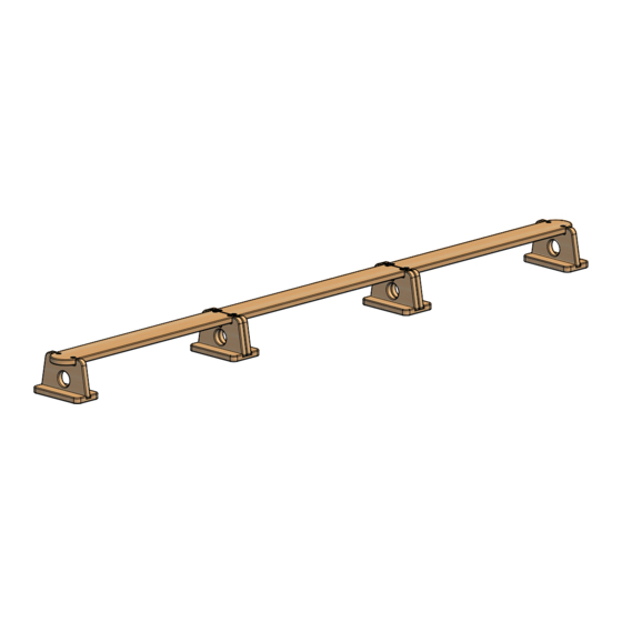 Montessori Furniture Wood and Hearts Straight Assembly Details