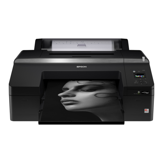 Epson SC-P5000 Series Setup Manual