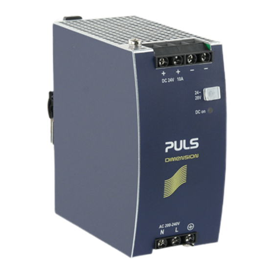 Puls CS10.242 Installation Manual