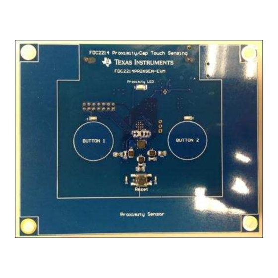 Texas Instruments FDC2214 Manuals