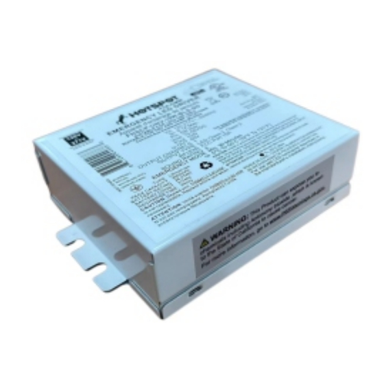 Fulham HOTSPOT FHSCP-UNV-10W-BLS-SD Manual