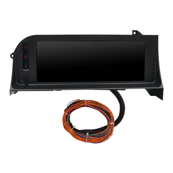AutoMeter INVISION LCD DASH KIT Manual