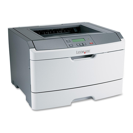 Lexmark E360DN - Hv Taa/gov Compliant Troubleshooting Manual
