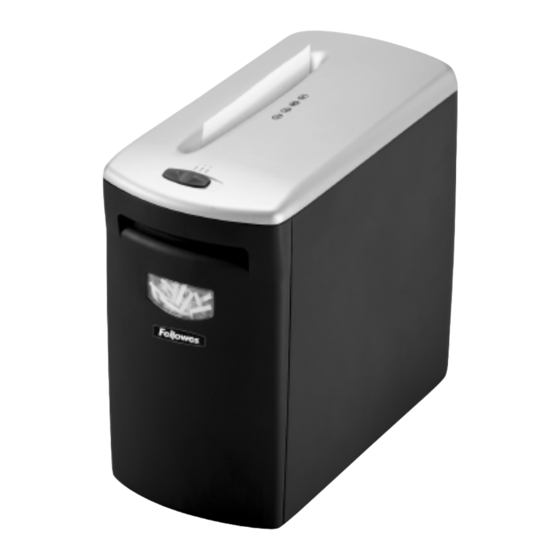 Fellowes T580C Owner's Manual