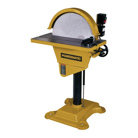 Powermatic DS20 Operating Instructions And Parts Manual