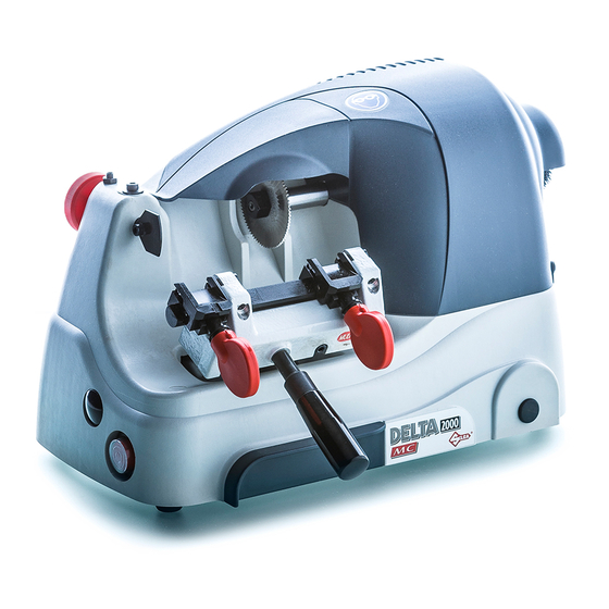Silca Delta 2000 AY Operating Manual