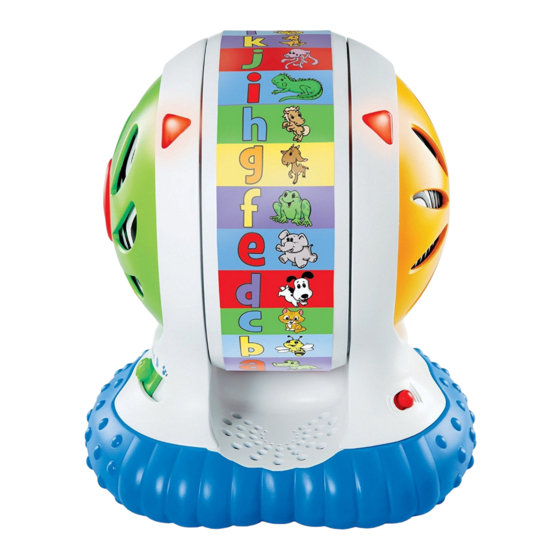 LeapFrog Spin & Sing Alphabet Zoo Parent Manual & Instructions