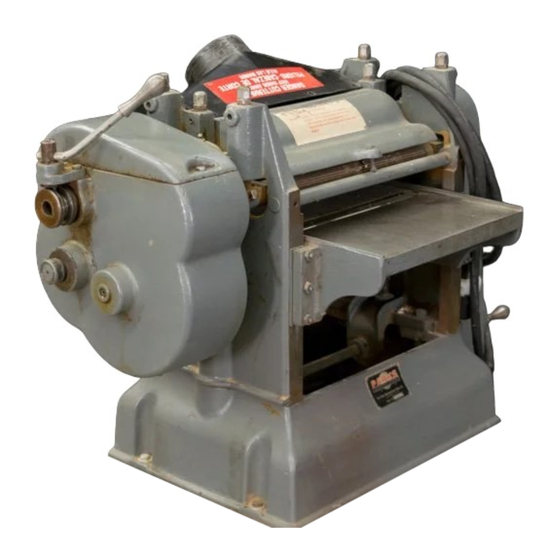 Parks 12 Operating Instructions And Parts List