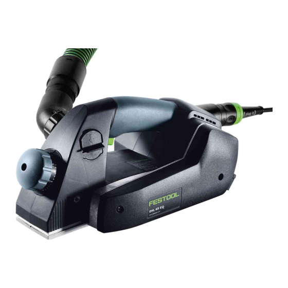 Festool EHL 65 EQ Original Operating Manual