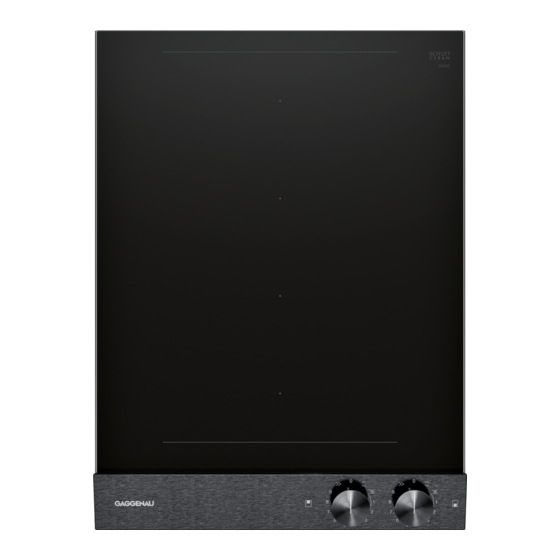 Gaggenau VI 232 120 Instruction Manual