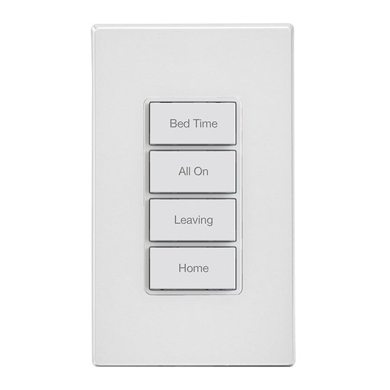 Leviton Decora Smart DW4BC Getting Started Manual