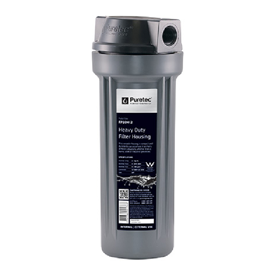 Puretec FP Series User Manual