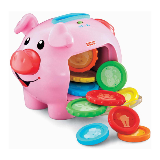 Fisher-Price Learning Piggy Bank J2462 Quick Start Manual