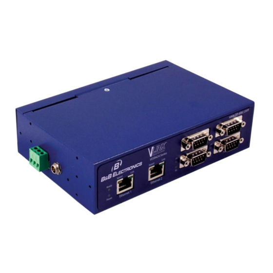 B&B Electronics Vlinx VESR4 4 Series User Manual