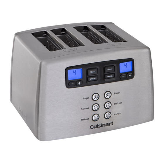 Cuisinart CPT440P1 Manuals