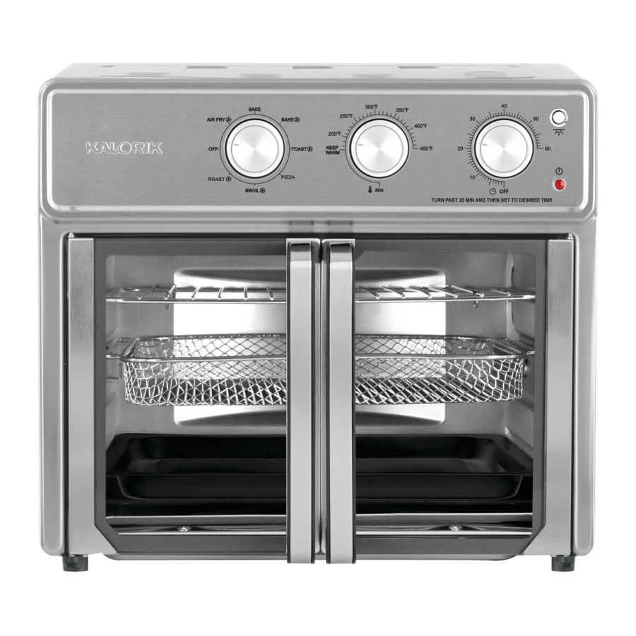 Kalorik MAXX AFO 50939 SS - Air Fryer Oven Manual
