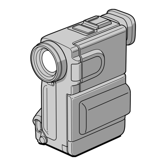 Sony DVCAM DSR-PD1P Operating Instructions Manual