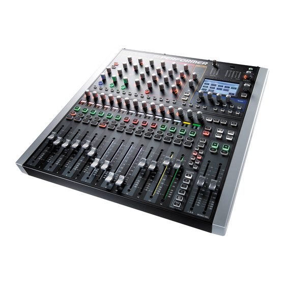 Harman Soundcraft Si Performer 1 User Manual