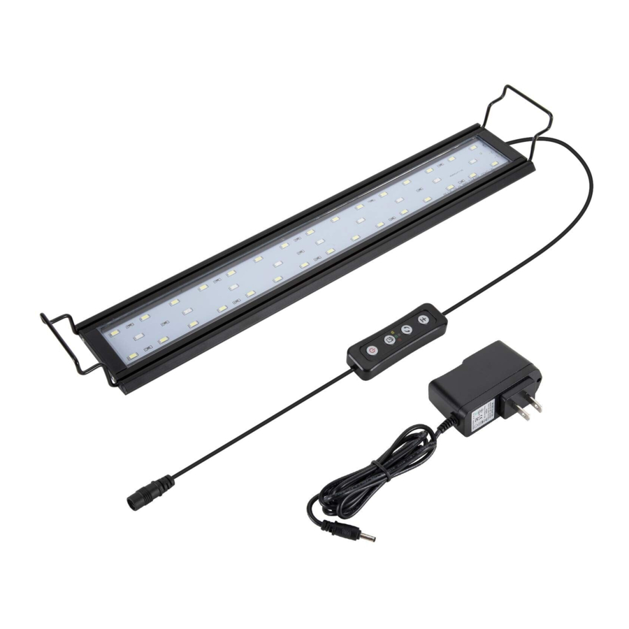 HYGGER HG-918 - Aquarium Extendable LED Light Manual | ManualsLib