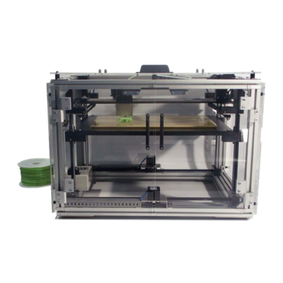 3Dfactories Profi 3D Maker User Manual