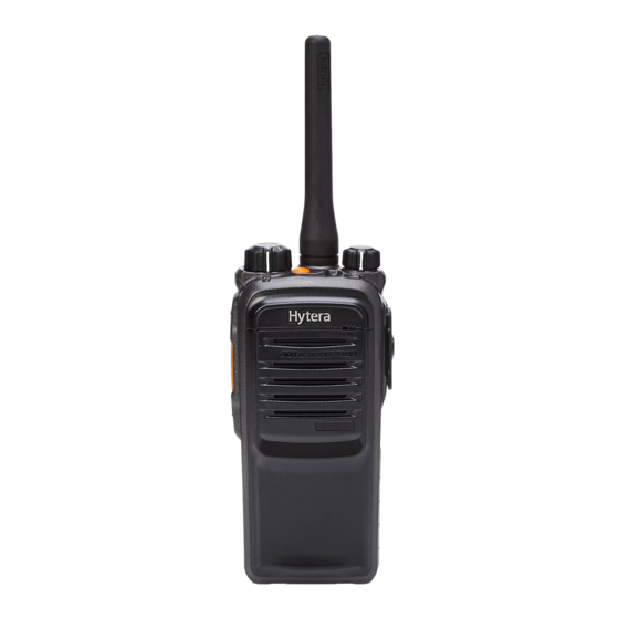 Hytera PD702 Owner's Manual