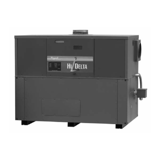 Raypak HIDELTA 992B Installation & Operating Instructions Manual