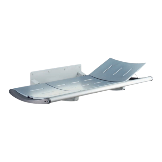 Pressalit Nursing bench 3000 Operation And Maintenance Manual