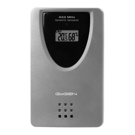 Gogen ME SENZOR 29 User Manual