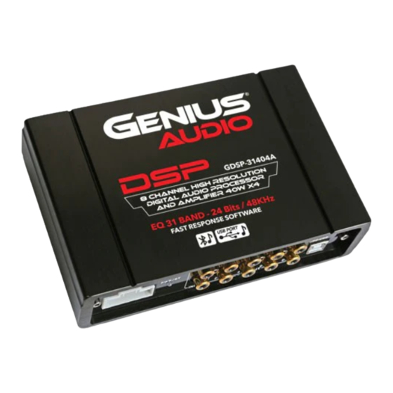 Genius Audio GDSP-31404A User Manual