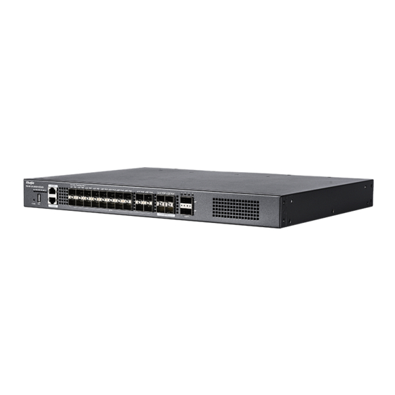 Ruijie RG-S6120 Series Hardware  Installation And Reference Manual