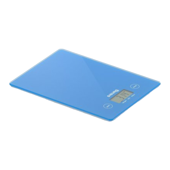 SIGURO SGR-SC810 Series Translation Of The Operating Instructions