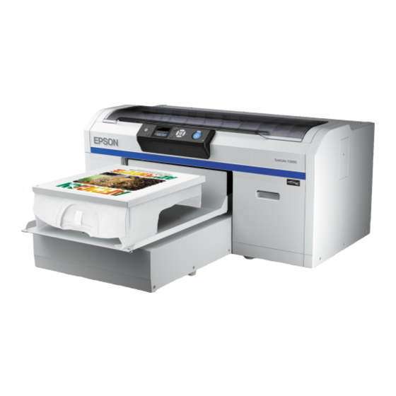 Epson SC-F2000 Service Manual