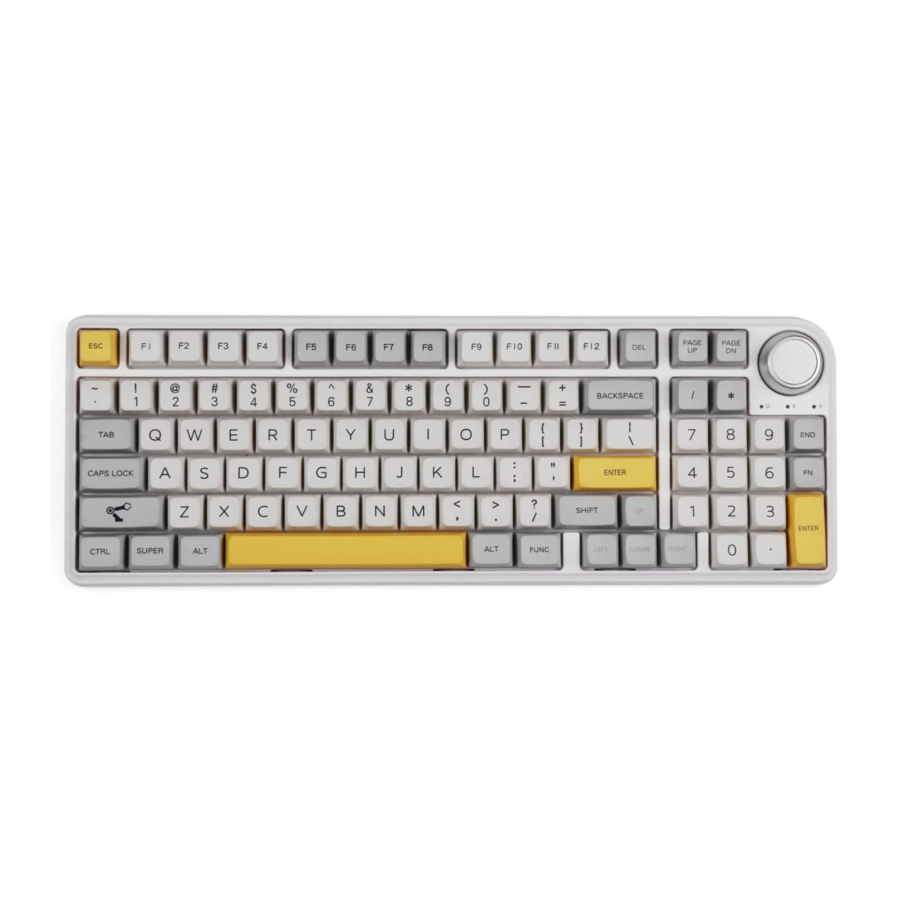 EPOMAKER TH96 QMK - 95% Hot Swappable RGB Mechanical Gaming Keyboard Manual