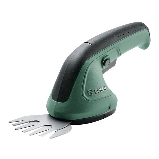 Bosch EasyShear Original Instructions Manual