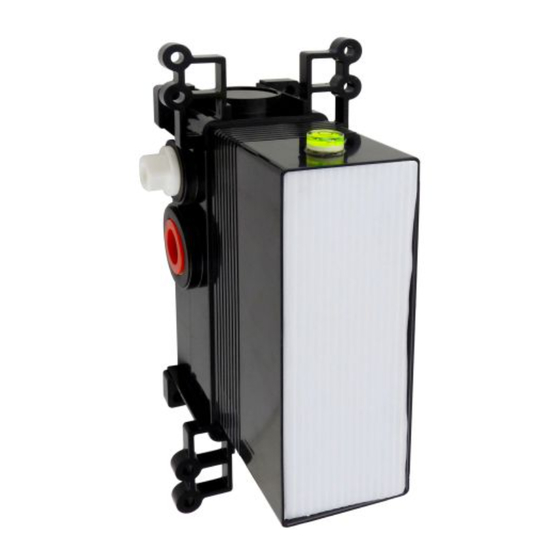 Sanipex BAGNODESIGN UNIVERSAL BDM-UNI-T302-CON-B Installation And Maintenance Manual