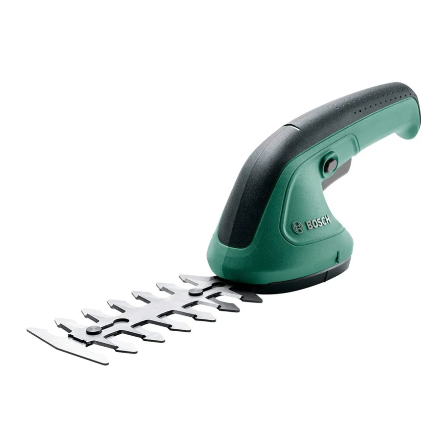 Bosch EasyShear Manual