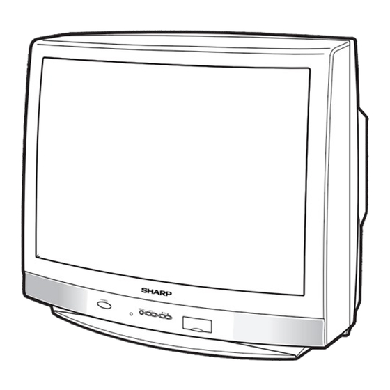 Sharp 27R-S480 Operation Manual
