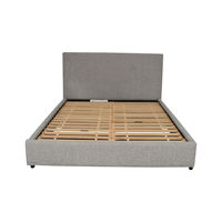 West Elm Contemporary Upholstered Storage Bed Assembly