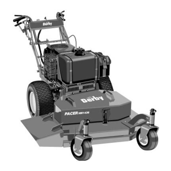 Derby The Pacer HW1436 Parts Manual