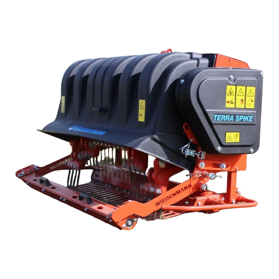 Wiedenmann Terra Spike SL 6 Translation Of Original Operating Instructions