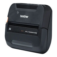 Brother RJ-4230B Quick Start Manual