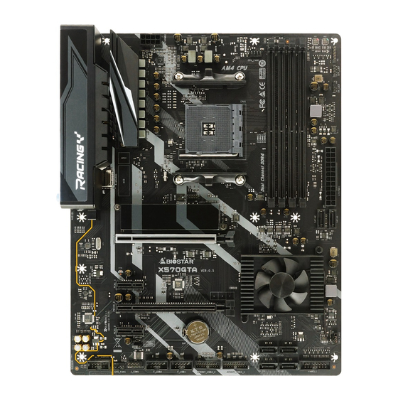 Biostar Racing X570GTA Manual