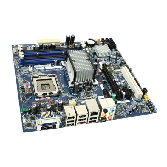 Intel DG45ID Quick Reference Manual