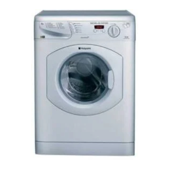 Hotpoint AQUARIUS+ WF645 Instructions For Installation & Use