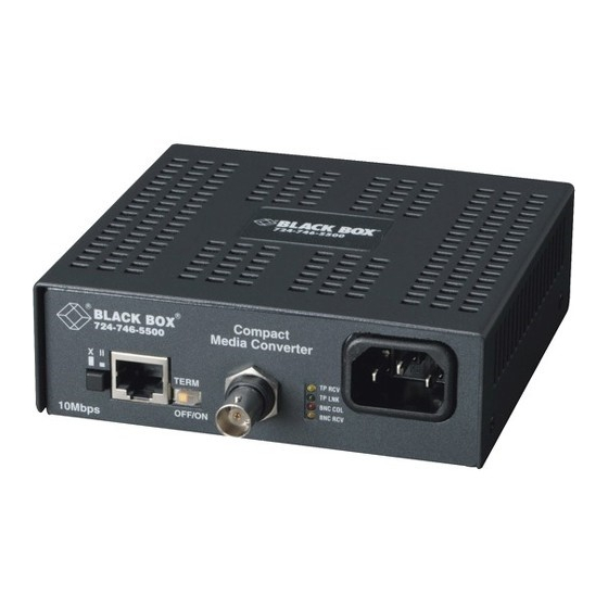 Black Box LMC009A-R5 User Manual