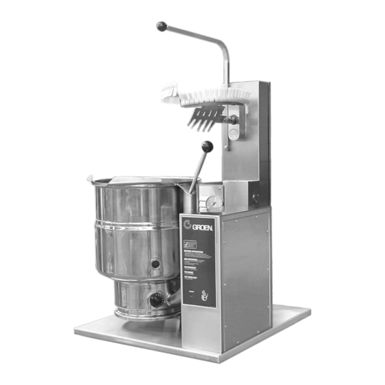 Groen TDB-20 TA/2 Operator's Manual