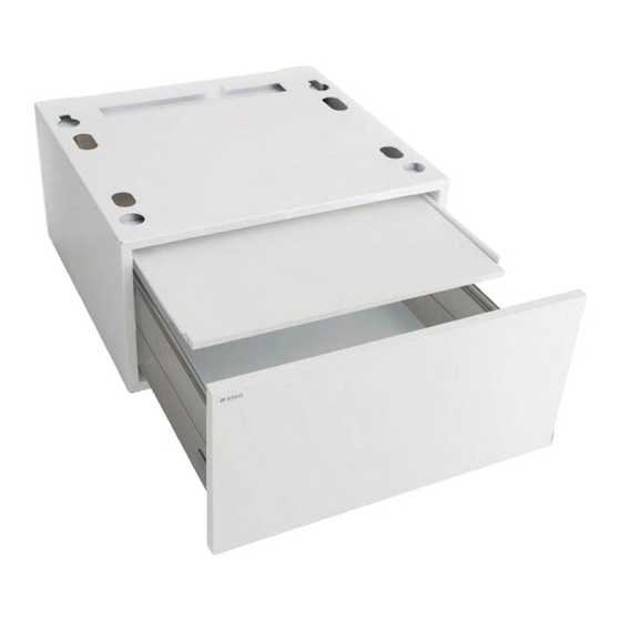 Asko HPS5322W Manuals