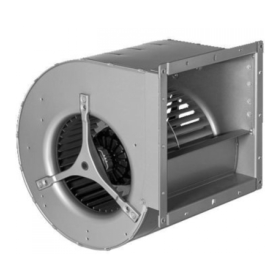ebm-papst D3G283-AB37-01 Centrifugal Fan Manuals