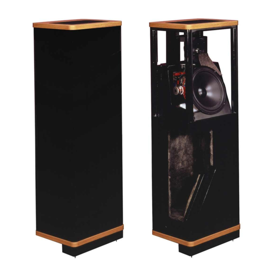 VANDERSTEEN 1Ci Operation Manual